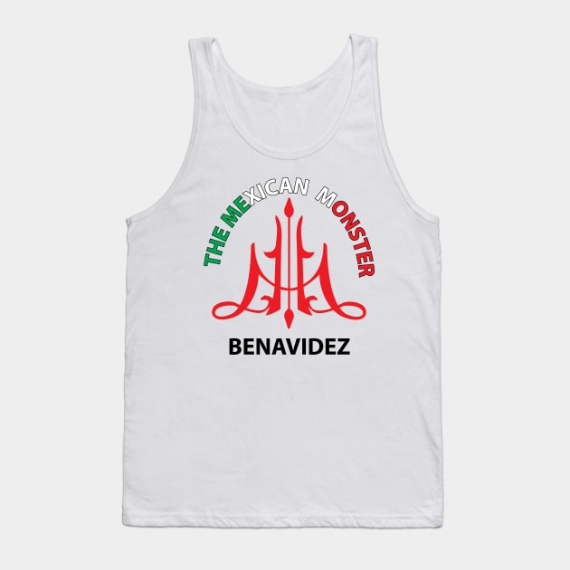 DAVID BENAVIDEZ THE MEXICAN MONSTER Tank Top by Estudio3e